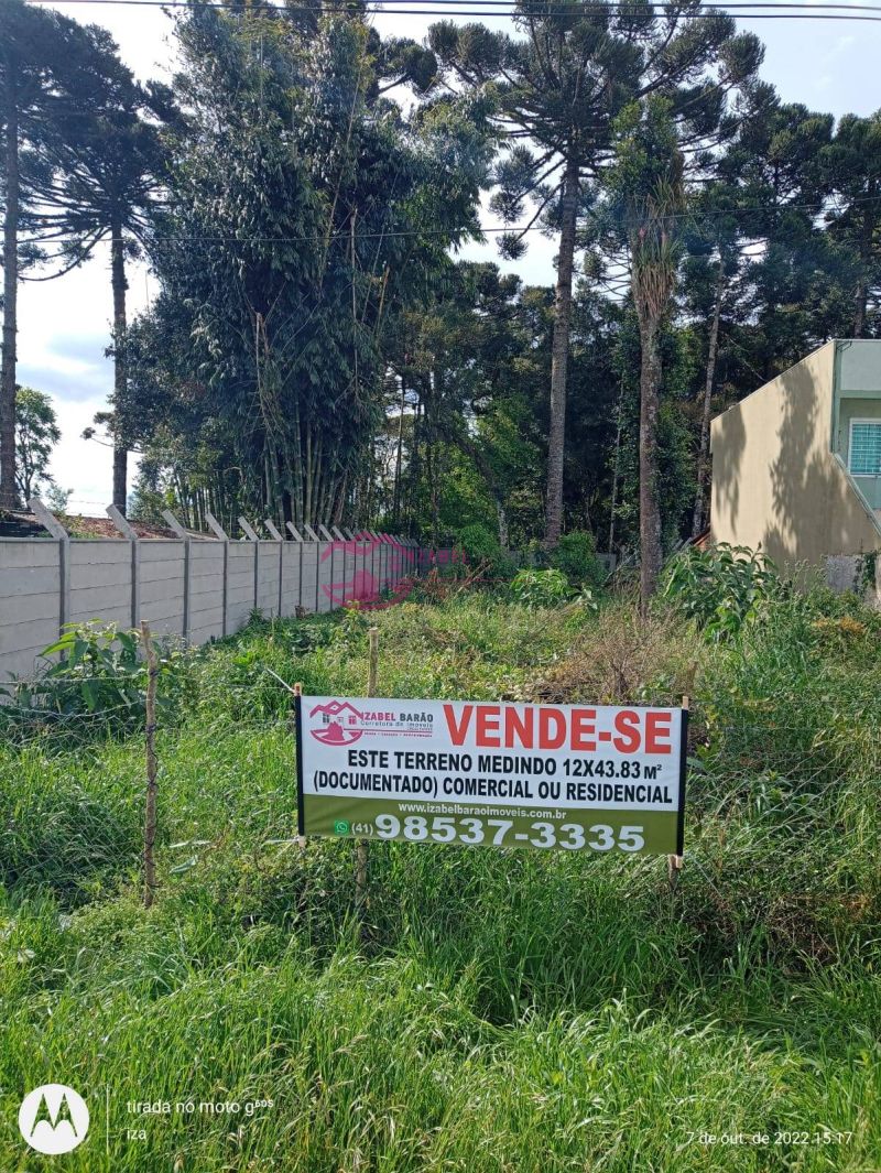 Terreno, 525,96m², à venda em Piraquara, Planta Araçatuba - Izabel Barão Corretora de Imóveis